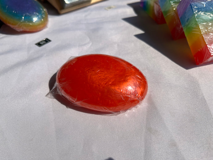 Orange Bar Soap oval