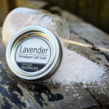 Load image into Gallery viewer, Lavender Himalayan Salt Soak